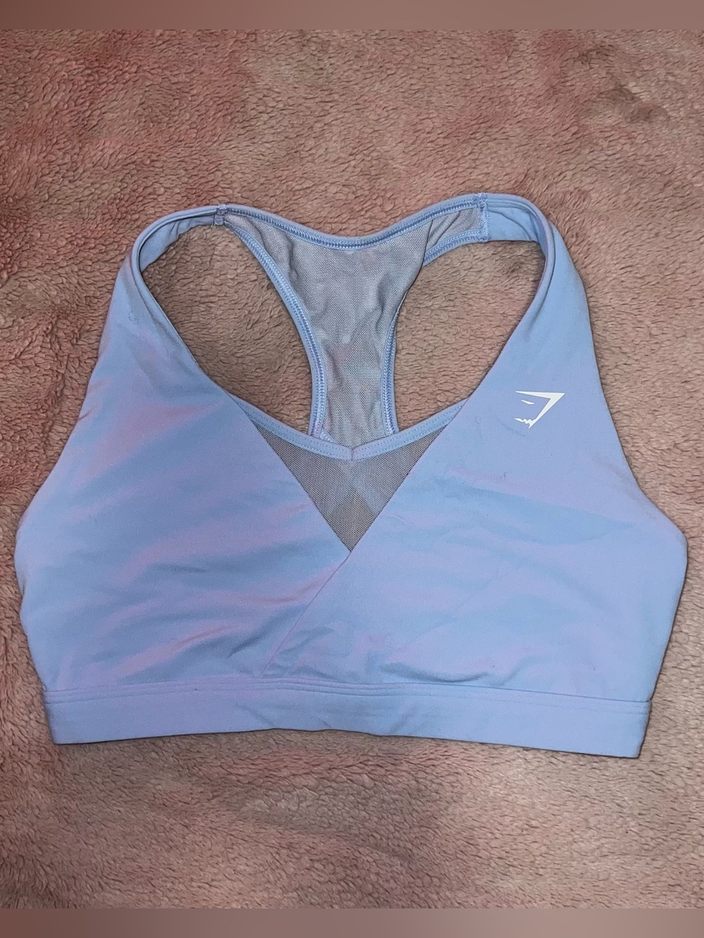 Gymshark Periwinkle Racerback Sports Bra